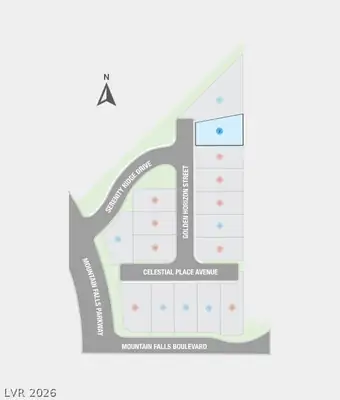 4428 Golden Horizon Street, Pahrump, NV 89061 Plat Map