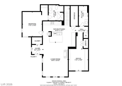 30 Strada Di Villaggio 170, Henderson, NV 89011 Floor Plan