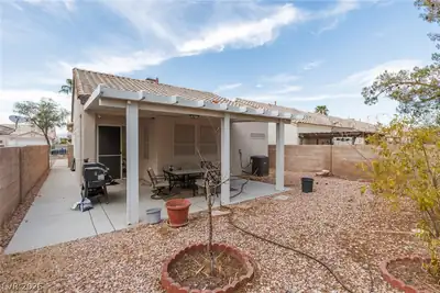 8313 Donatello Court, Las Vegas, NV 89129 Back of Structure