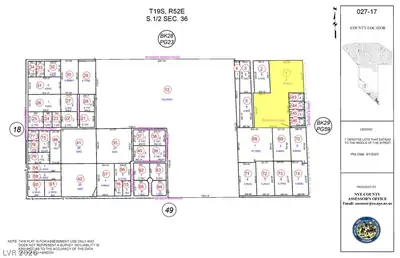 3061 West Blosser Ranch Road Plat Map