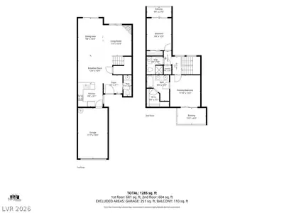 6250 West Flamingo Road 62 Floor Plan