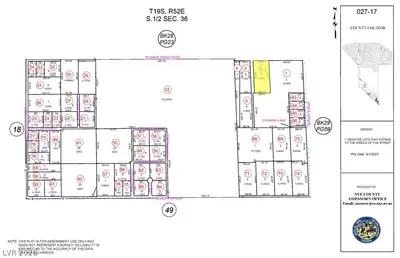 3161 West Blosser Ranch Road Plat Map