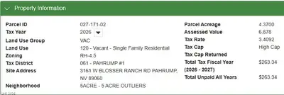 3161 West Blosser Ranch Road Other