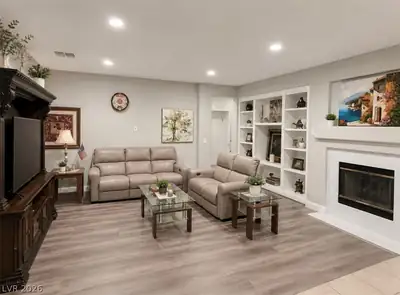 3187 Azure Bay Street, Las Vegas, NV 89117 Living Room