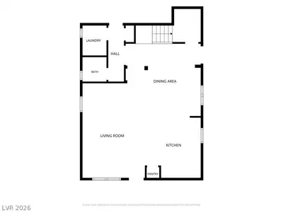 7619 Ashby Gate Street, Las Vegas, NV 89166 Floor Plan