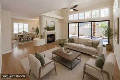 3056 Misty Harbour Drive, Las Vegas, NV 89117 Living Room