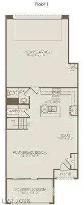 1176 Sandara Lane, Henderson, NV 89015 Floor Plan