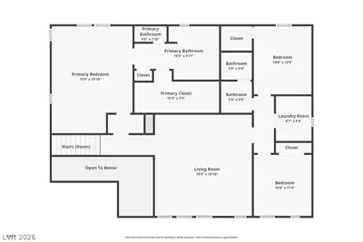 10125 Sequoia Glen Avenue, Las Vegas, NV 89166 Floor Plan