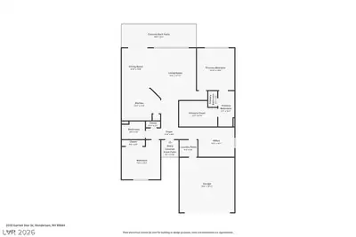 2310 Garnet Star Street Floor Plan