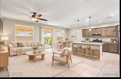 8973 Drummer Bay Avenue, Las Vegas, NV 89149 Living Room