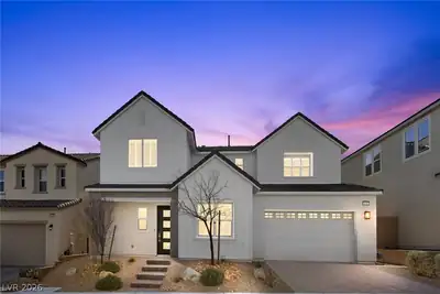 10167 Bismarck Palms Avenue, Las Vegas, NV 89166 Front of Structure