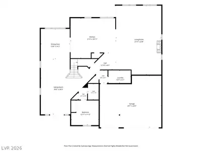 6025 East Rabbit Track Street Floor Plan