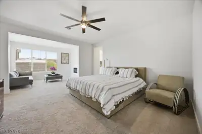 2720 Natural Rock Drive, Las Vegas, NV 89138 Primary Bedroom