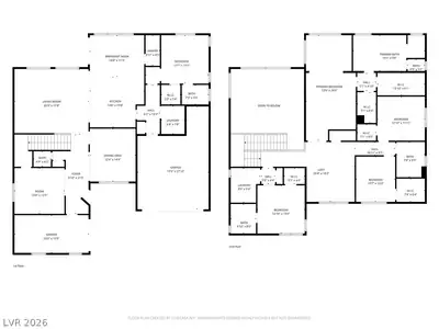 2720 Natural Rock Drive, Las Vegas, NV 89138 Floor Plan