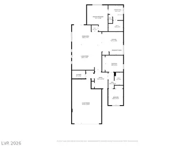 6418 Boatbill Street, North Las Vegas, NV 89084 Floor Plan