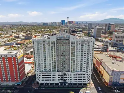 150 North Las Vegas Boulevard 1602 Aerial View