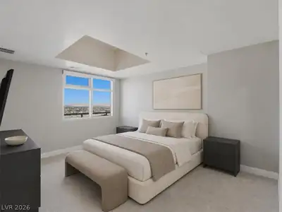 150 North Las Vegas Boulevard 1602 Bedroom