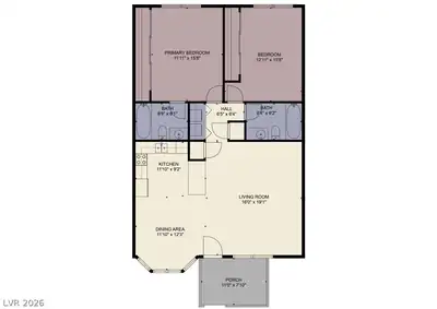 930 Mesquite Springs Drive 101 Floor Plan