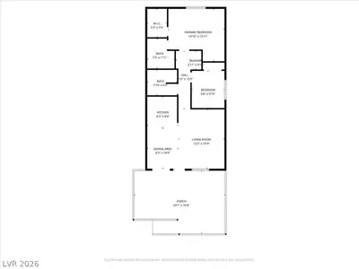1853 Mimosa Court, Henderson, NV 89014 Floor Plan