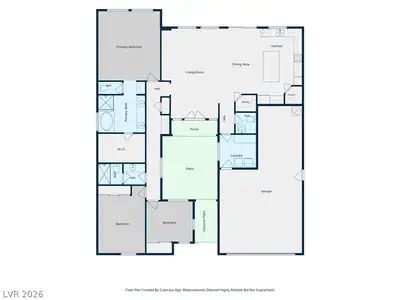 140 Admiral Benbow Way, Mesquite, NV 89027 Floor Plan