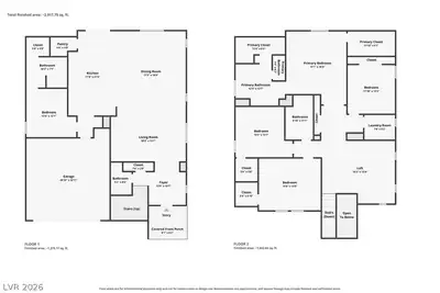 10928 Chipotle Avenue, Las Vegas, NV 89166 Floor Plan