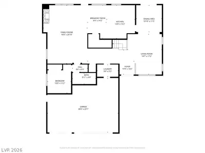 2218 Armacost Drive, Henderson, NV 89074 Floor Plan