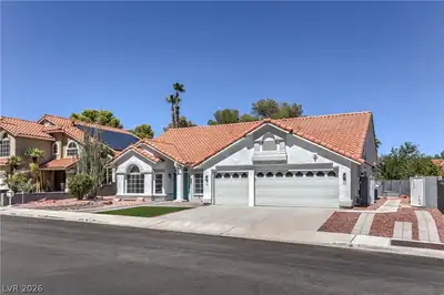8604 Grandbank Drive, Las Vegas, NV 89145 Front of Structure