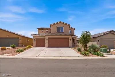937 Turtleback Falls Avenue, Indian Springs, NV 89018 Front of Structure