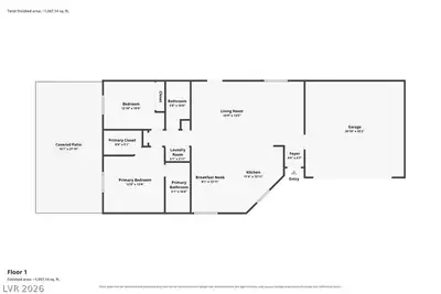 5271 Mineral Lake Drive Floor Plan