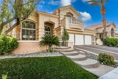 1828 Dolce Drive, Las Vegas, NV 89134 Front of Structure