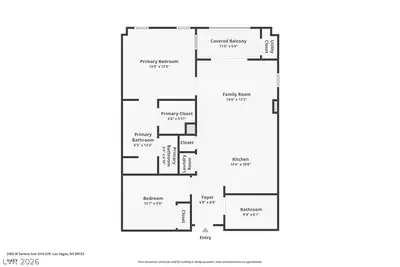 2405 West Serene Avenue 529 Floor Plan
