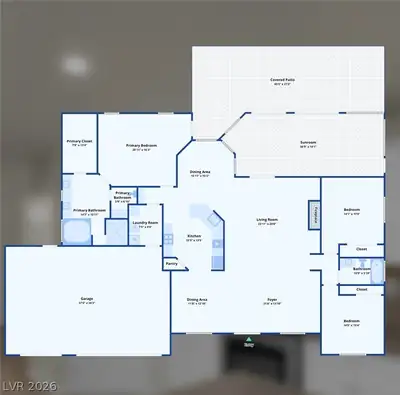 6711 Longmeadow Drive, Pahrump, NV 89061 Floor Plan