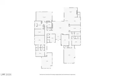 20 Pebble Hills Court, Las Vegas, NV 89141 Floor Plan