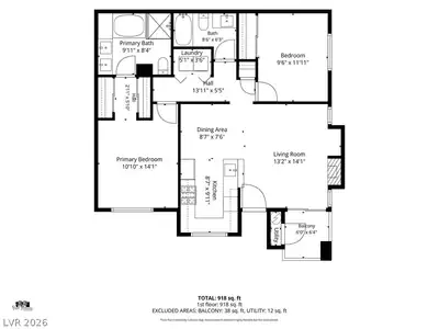 2201 Ramsgate Drive 514 Floor Plan