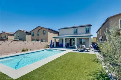 9273 Bluemist Falls Street, Las Vegas, NV 89123 Back of Structure
