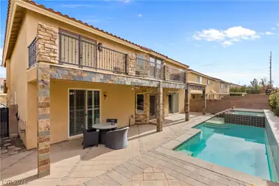 8461 Moondance Cellars Court, Las Vegas, NV 89139 Back of Structure