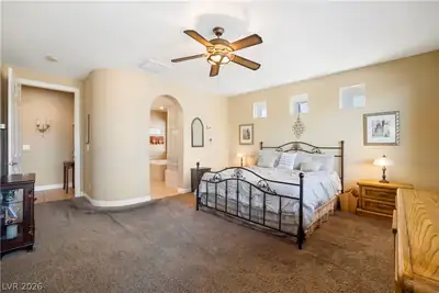 926 Loma Bonita Place, Las Vegas, NV 89138 Primary Bedroom