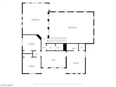 926 Loma Bonita Place, Las Vegas, NV 89138 Floor Plan