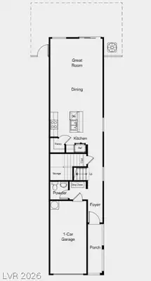 2132 Abraham Avenue, Las Vegas, NV 89106 Floor Plan