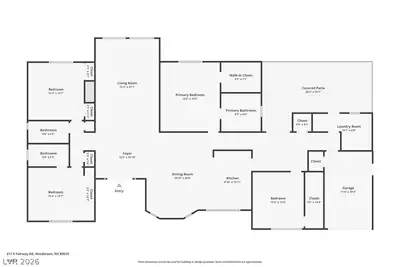 611 East Fairway Road Floor Plan