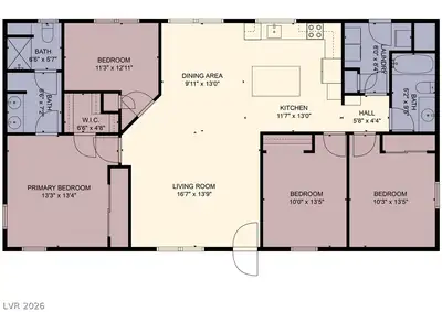 360 Scamp Avenue, Overton, NV 89040 Floor Plan