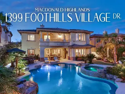 1399 Foothills Village Drive, Henderson