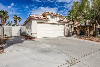 5519 Night Swim Lane, Las Vegas, NV 89113 Front of Structure
