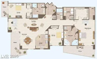 8255 Las Vegas Boulevard 1812 Floor Plan