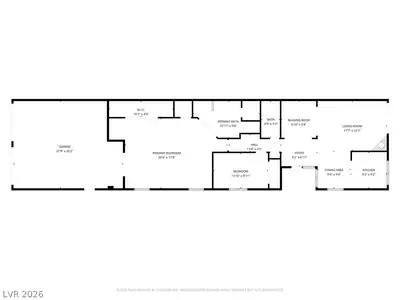 1018 Bel Air Circle, Las Vegas, NV 89109 Floor Plan