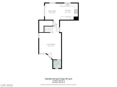 7747 Hampton Cove Lane, Las Vegas, NV 89113 Floor Plan
