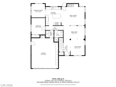 2418 Taragato Avenue, Henderson, NV 89052 Floor Plan