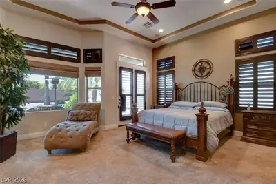 8465 Picket Ridge Court, Las Vegas, NV 89143 Primary Bedroom