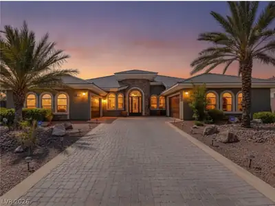 8465 Picket Ridge Court, Las Vegas, NV 89143 Front of Structure