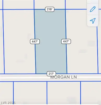 1270 West Morgan Lane Plat Map